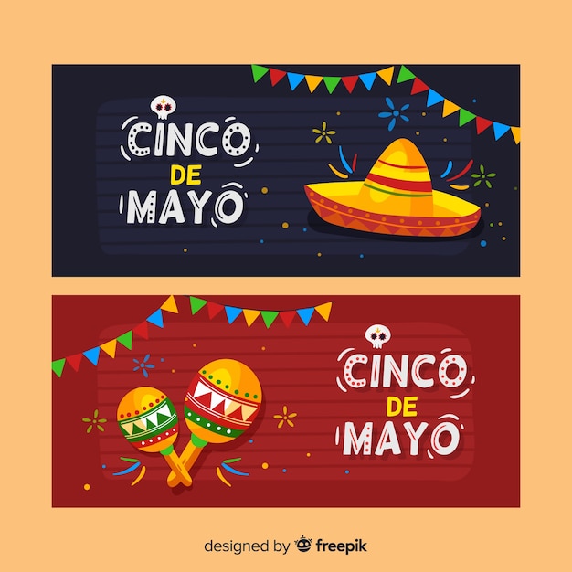 Bandeira de cinco de mayo