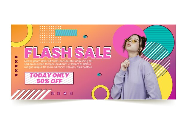 Banner de compras online