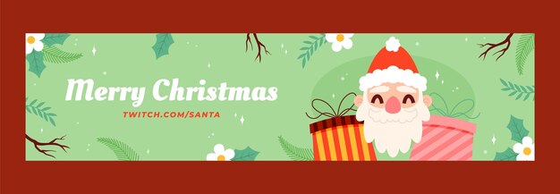 Banner de contração da celebração da temporada de natal