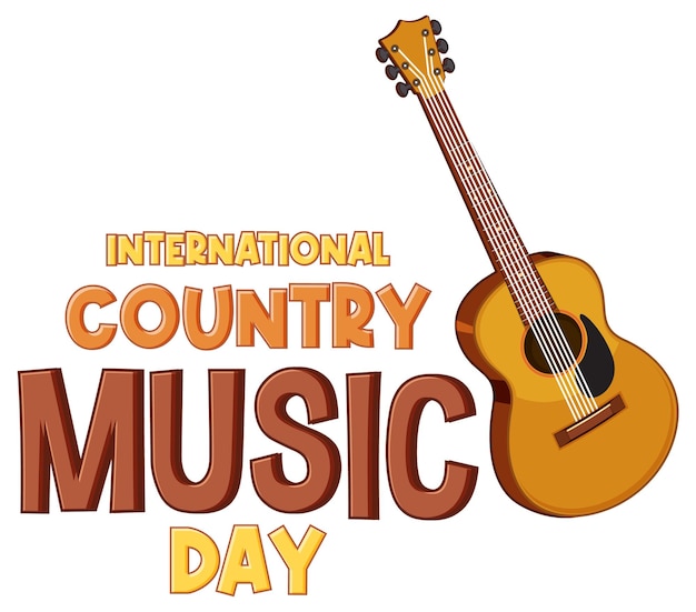 Banner do dia internacional da música country