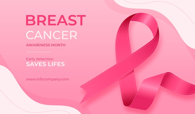 Banner do mês de conscientização do câncer de mama