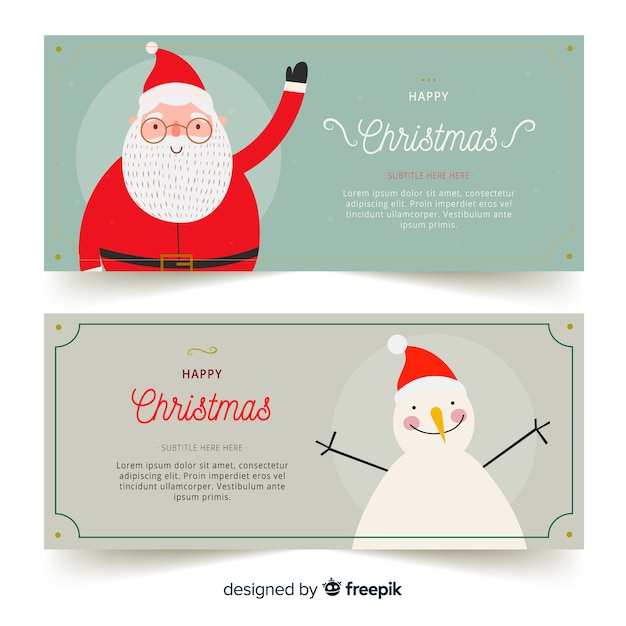 Banners de natal