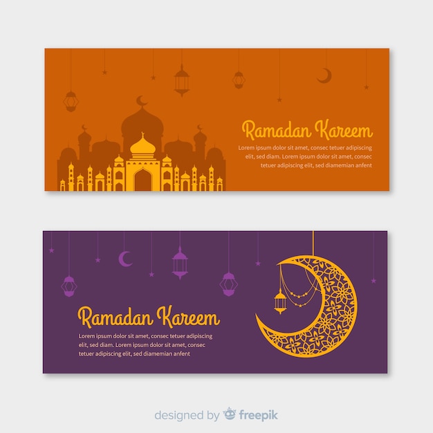 Banners de ramadã