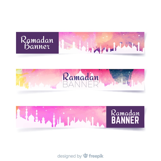 Banners de ramadã
