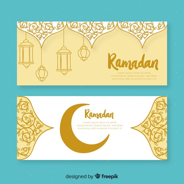 Banners do Ramadã