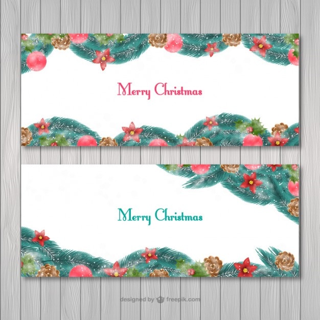 Banners feliz natal