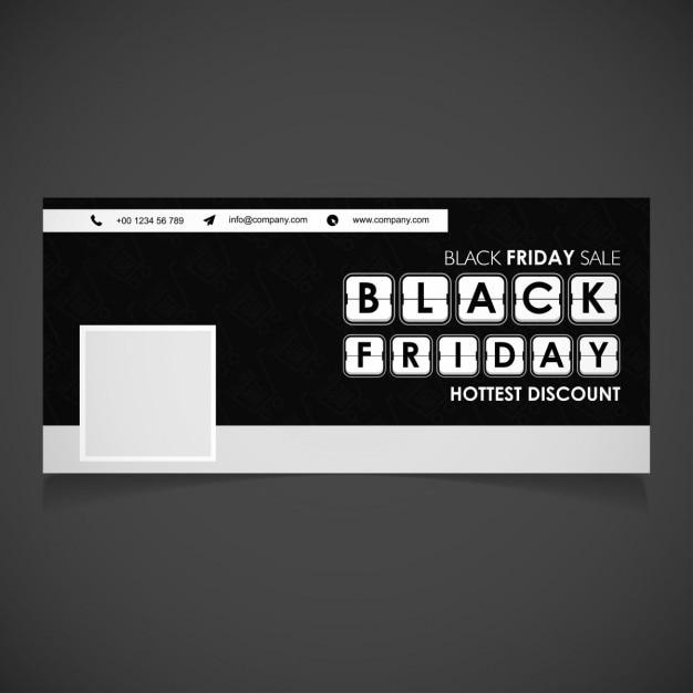 Vetor grátis black friday e criativo bandeira