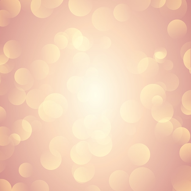 Bokeh de ouro rosa luzes de fundo