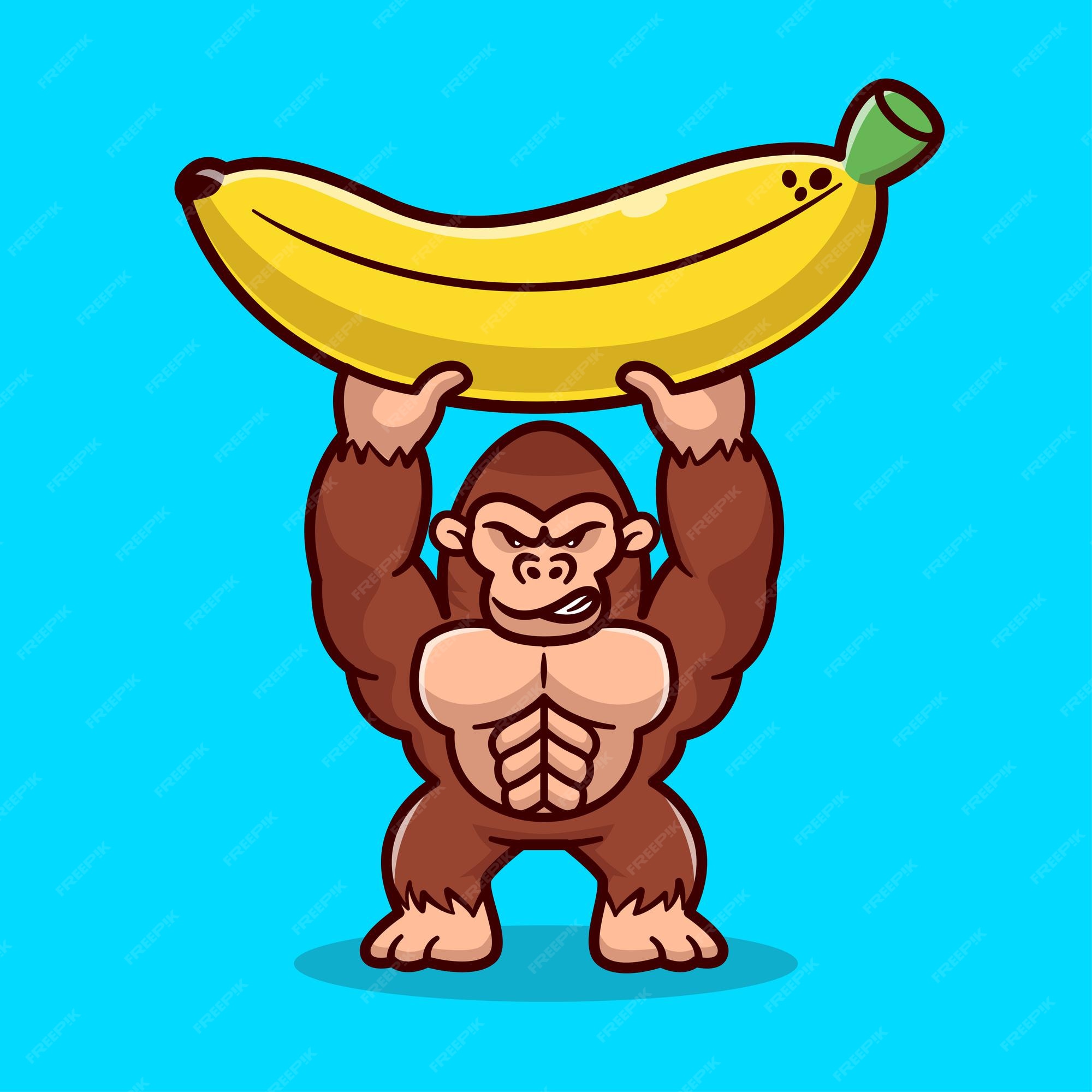 Macaco Desenho Animado Banana - Imagens grátis no Pixabay - Pixabay