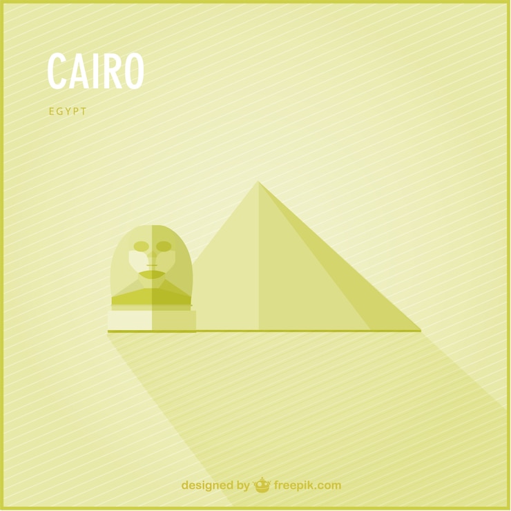 Vetor grátis cairo marco vetor