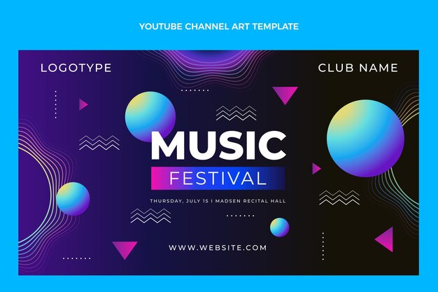Canal do youtube do festival de música gradiente
