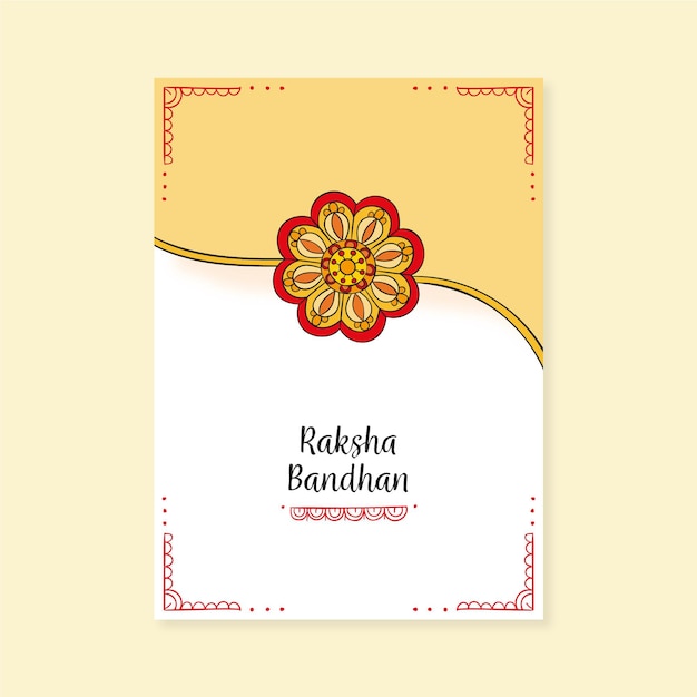 Cartão de raksha bandhan