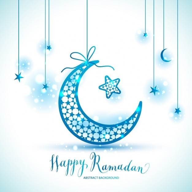 Cartão feliz ramadan