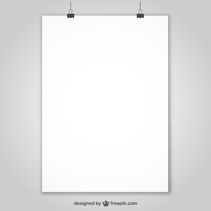 Vetor grátis cartaz apresentação realista