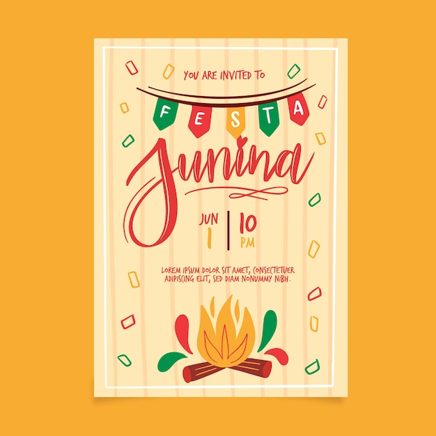 Cartaz de festa junina