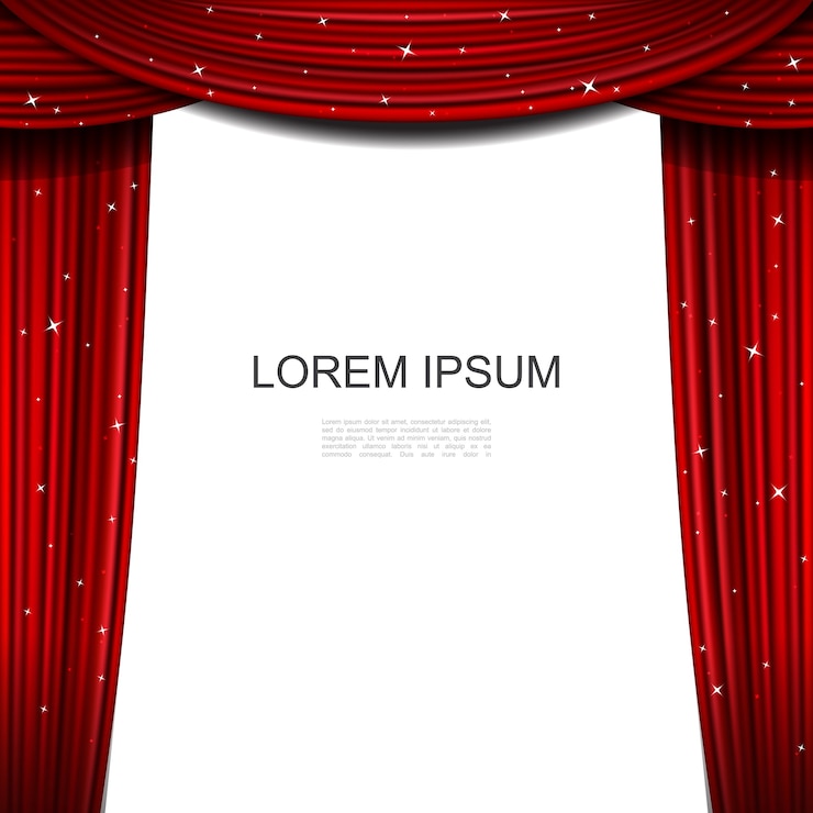 Vetor grátis cartaz de propaganda de programa de entretenimento