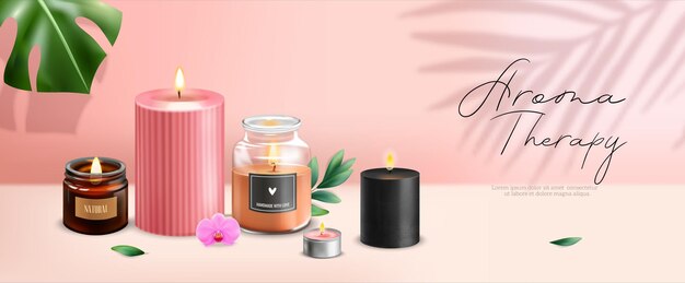 Cartaz de Velas Perfumadas