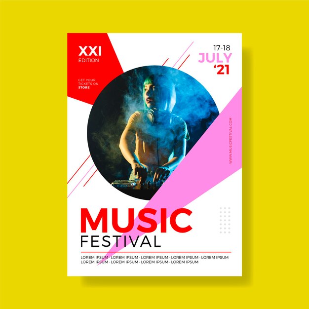Cartaz do evento musical