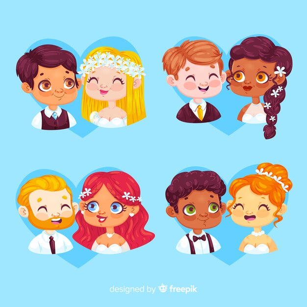 Casal de noivos