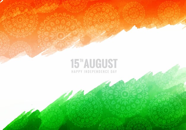 Celebração do dia da república da Índia em 15 de agosto textura de bandeira indiana