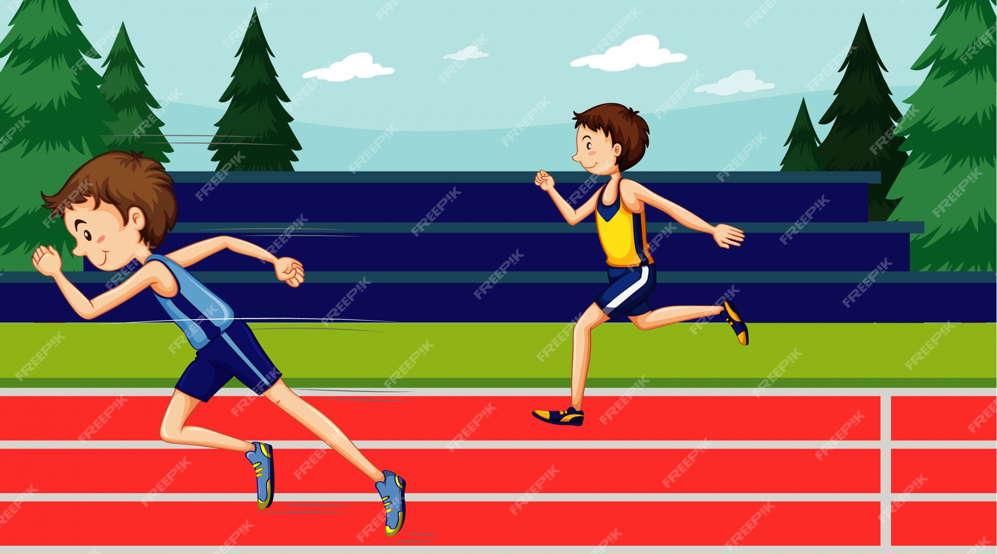 Vetores e ilustrações de Campo atletismo para download gratuito | Freepik