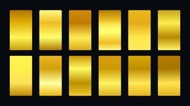 Vetor grátis cenário de cor dourada moderno e brilhante para apresentação