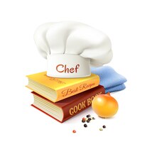 Chef e conceito de culinária