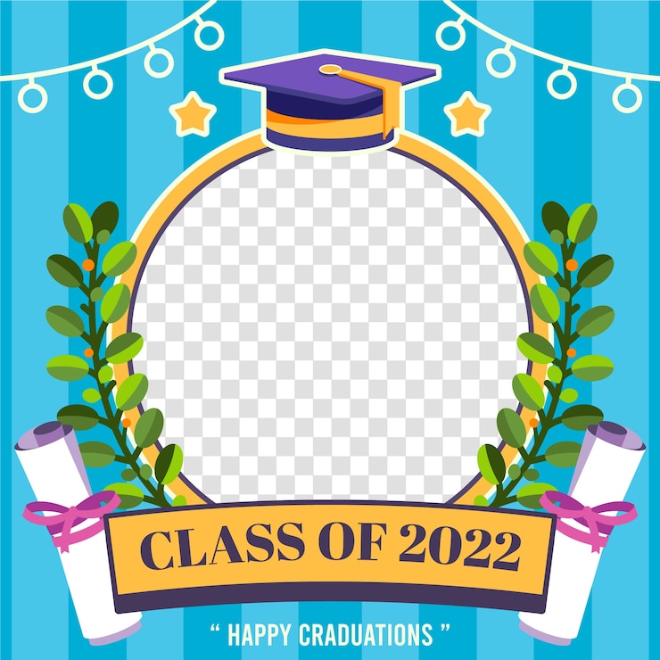 Vetor grátis classe plana de modelo de quadro 2022