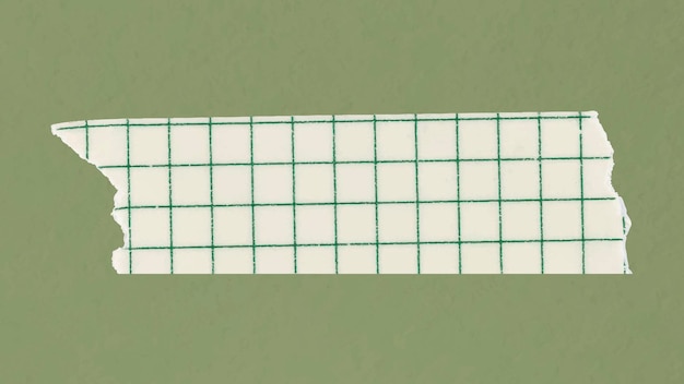 Clipart abstrato de fita washi, design com padrão colorido em tons pastel