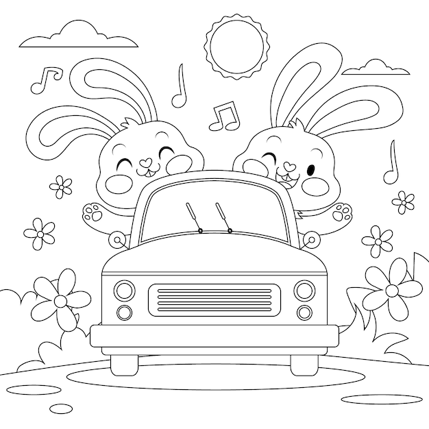 Desenhos de carros para colorir - Artesanato Passo a Passo!