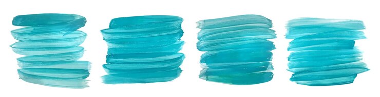Vetor grátis coleção de design de fundo de textura de pincelada pintada à mão