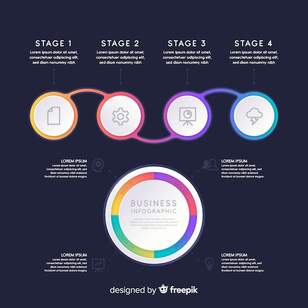 Vetor grátis coleção de elementos de infográfico