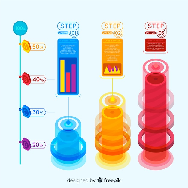 Coleção de elementos infográfico