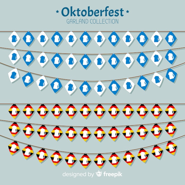 Coleção de festão oktoberfest