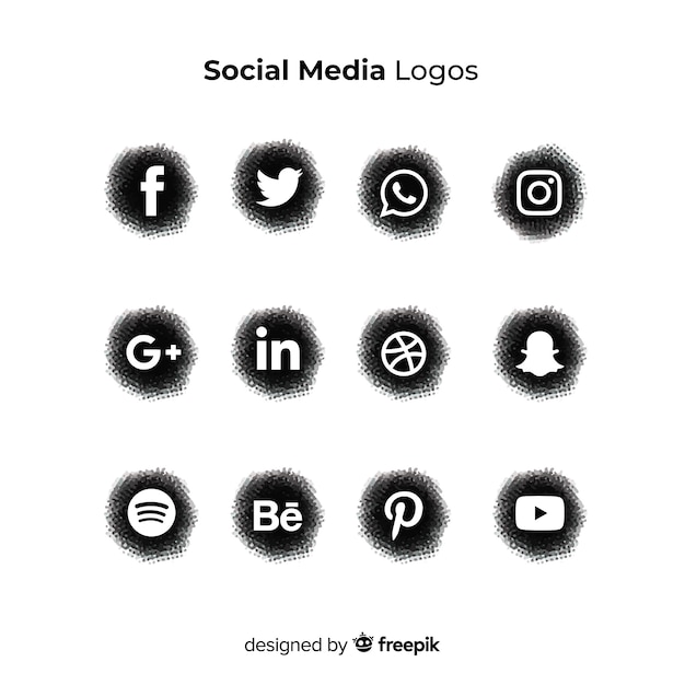 Coleção de logotipo de mídia social