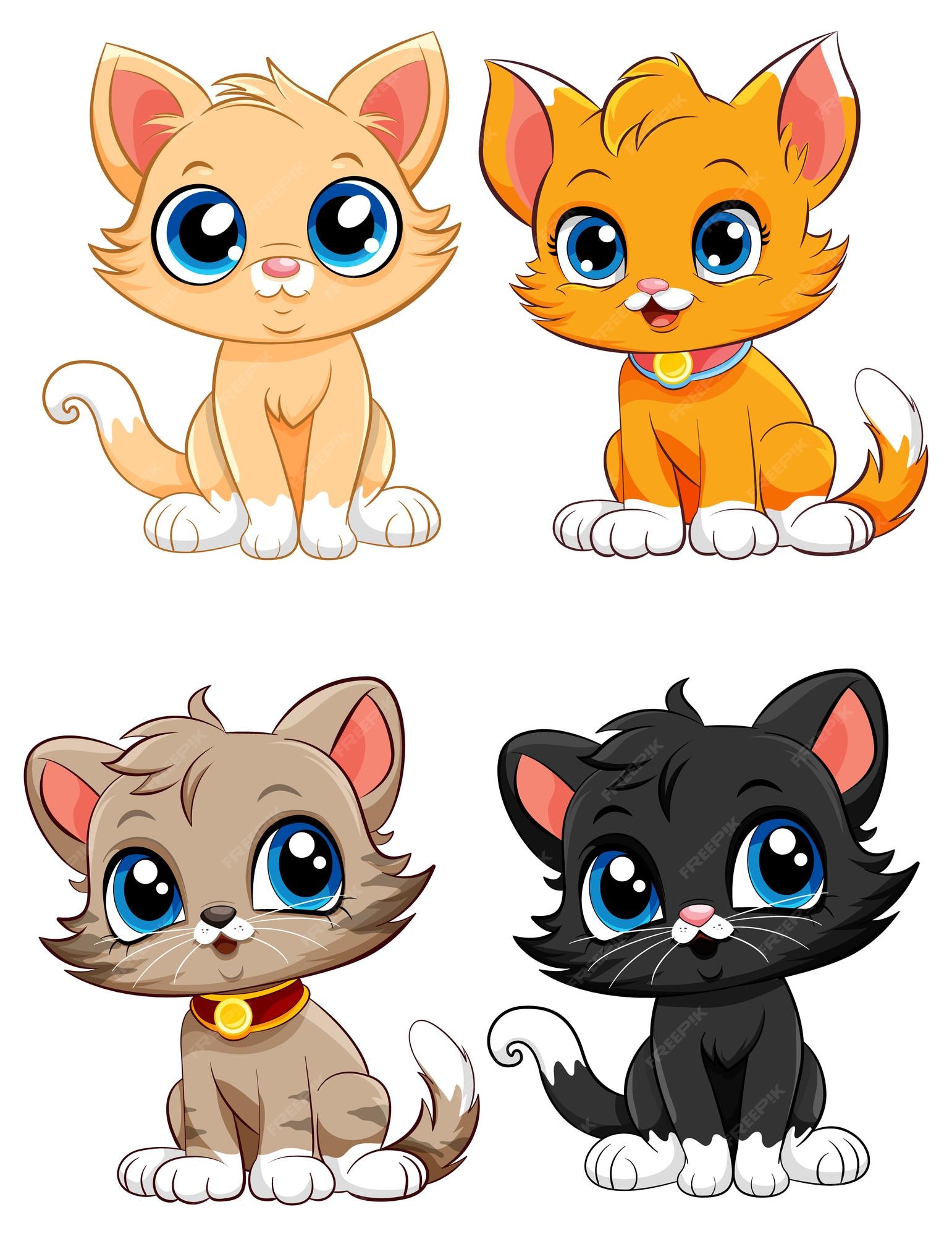 Adesivo De Gatinho Fofo Gatinho Gato Dos Desenhos Animados PNG , Adesivo De  Gatinho Fofo, Gato De Desenho Animado, Desenho Animado Imagem PNG e PSD  Para Download Gratuito