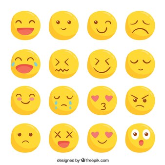 Imagem De Pacote De Emoticons De Desenho Animado De Rosto Bonito Chorando PNG , Desenho Animado, Pintura, Facial Imagem PNG e PSD Para Download Gratuito