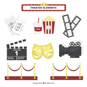 Coleção dos elementos do teatro fantástica