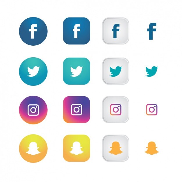Icones Redes Sociais | Baixe Vetores, Fotos e arquivos PSD Grátis