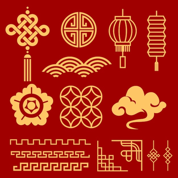 Nuvens Chinesas Logotipo Modelo Vector Símbolo Natureza Royalty Free SVG,  Cliparts, Vetores, e Ilustrações Stock. Image 160008706