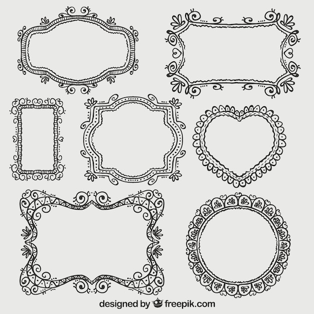 Coleção quadros ornamentais