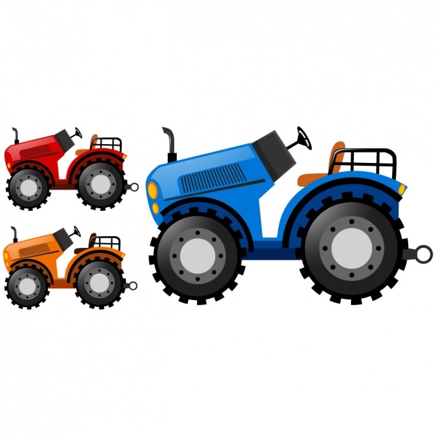 Trator Dos Desenhos Animados PNG , Trator Clipart, Desenho Pintado à Mão,  Tractor Imagem PNG e PSD Para Download Gratuito