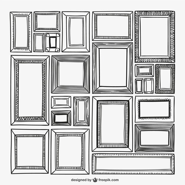 Coleta de quadros desenhados