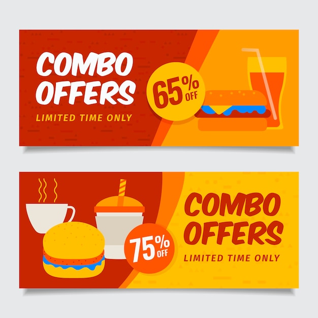 Combo oferece banners