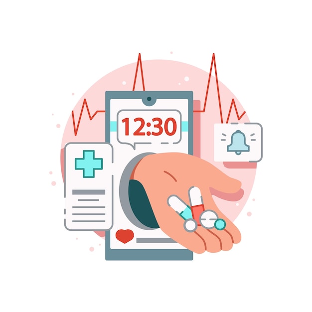 Medicação Ilustrações, Vetores E Clipart De Stock – (179,755 Stock