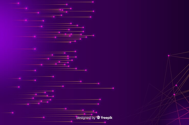 Vetor grátis conceito abstrato de grande volume de dados em estilo futurista