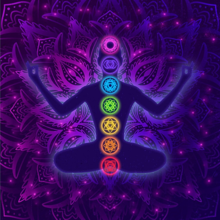 Vetor grátis conceito de chakras