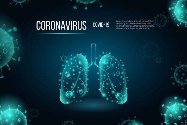 Conceito de coronavírus