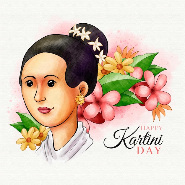 Conceito de dia de Kartini