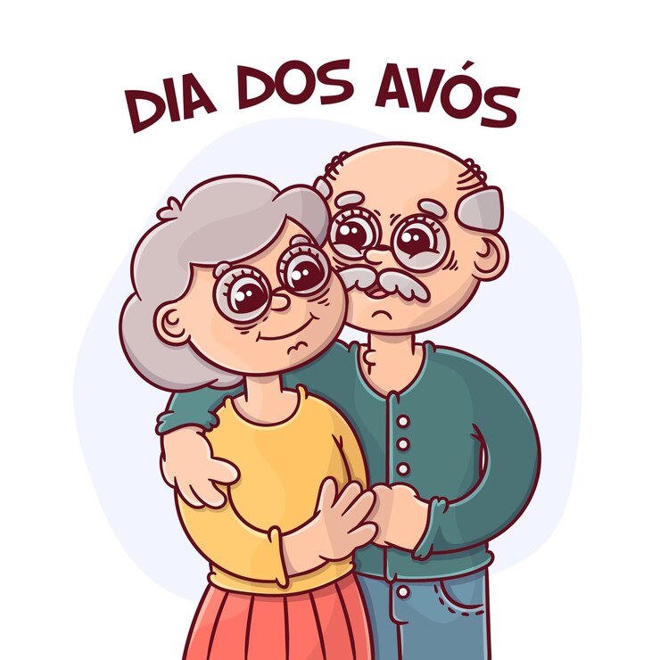 Vetor grátis conceito de dia dos avos desenhado à mão